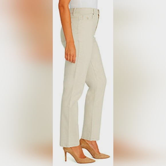 Gloria Vanderbilt Amanda Women's Classic Jeans Stonewood/Cream Stretch Cotton 14 - Picture 5 of 16